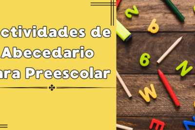 Actividades de Abecedario para Preescolar
