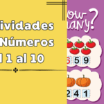 Actividades con Numeros del 1 al 10