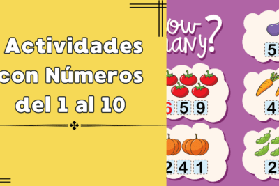 Actividades con Numeros del 1 al 10