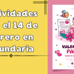 Actividades para el 14 de Febrero en Secundaria