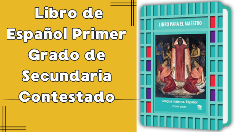 Libro de Español Primer Grado de Secundaria Contestado 】